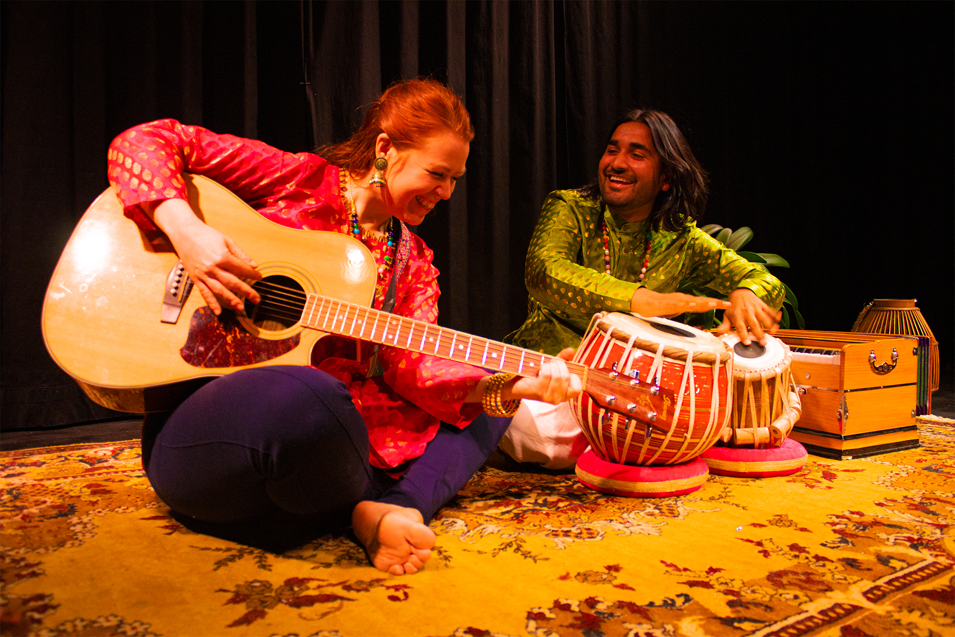 Duo Charlotta Kerbs & Sanjay Khan - photo: Rasmus Dahlvik