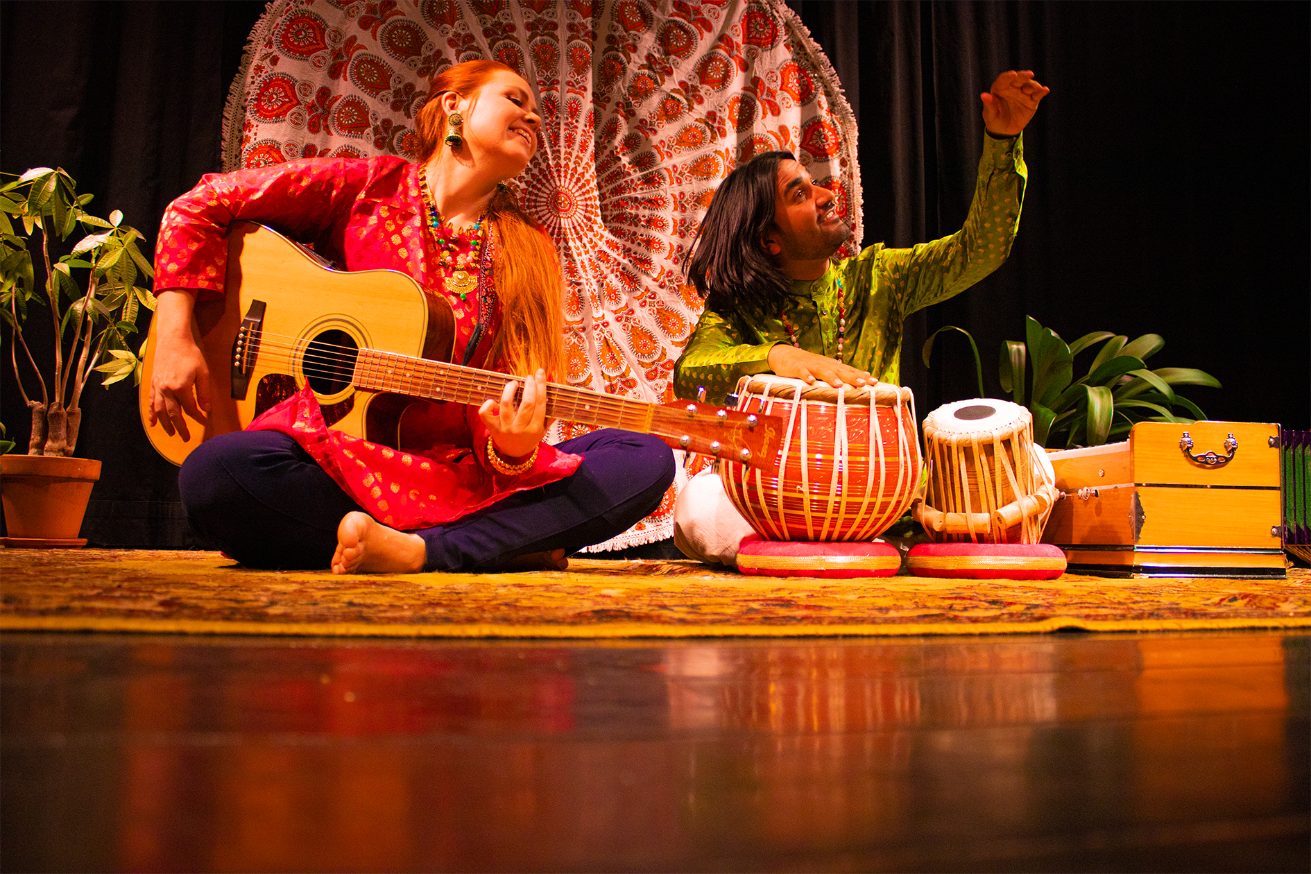 Duo Charlotta Kerbs & Sanjay Khan - photo: Rasmus Dahlvik