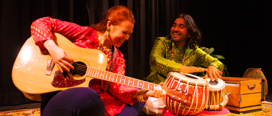 Duo Charlotta Kerbs & Sanjay Khan - photo: Rasmus Dahlvik