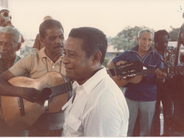 Rafael Ortíz y Carlos Embale, Bayamo 1984.