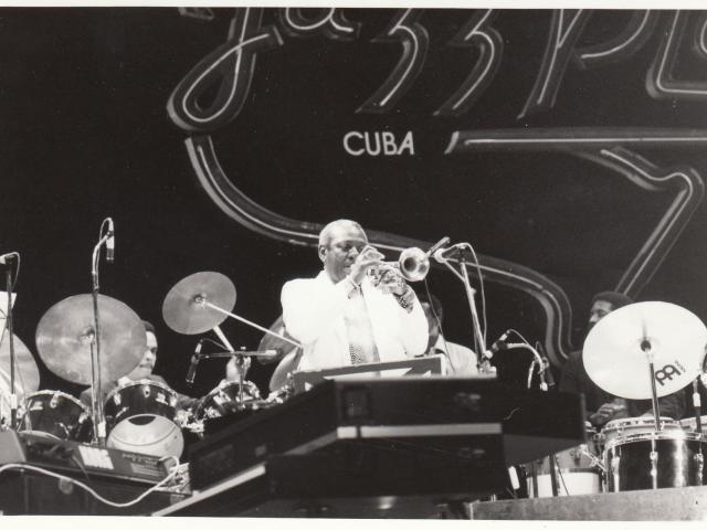 Jorge Varona en Jazz Plaza 1987