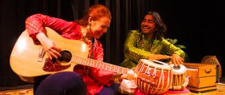 Duo Charlotta Kerbs & Sanjay Khan - photo: Rasmus Dahlvik